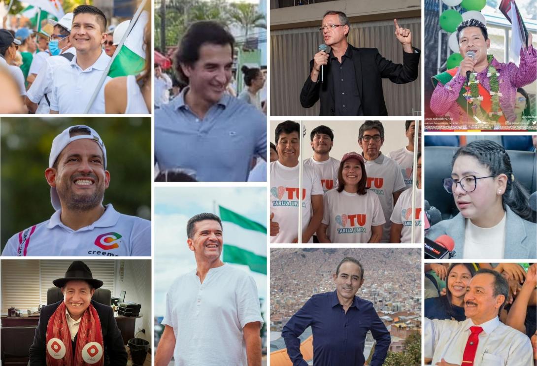 20 excandidatos van por la revancha y líderes locales